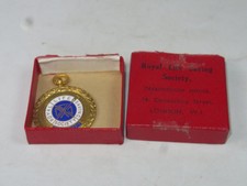 Vintage Enamelled Medal Royal Life Saving Society Award of Merit 1954