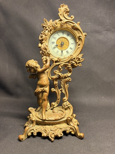 Ansonia antique brass ornate - antique,