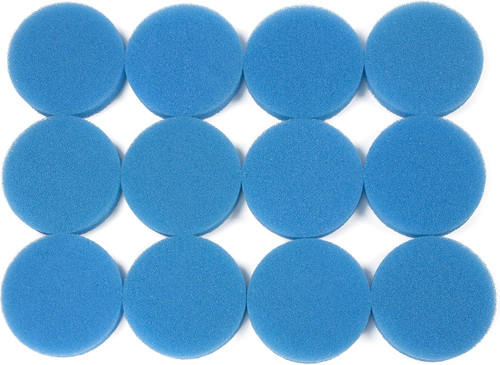 Blue coarse foam media filter - blue,
