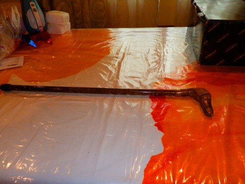 Antique greyhound dog - 36",