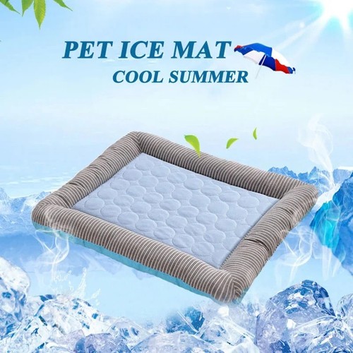 Pet cooling ice silk mat - s-l,