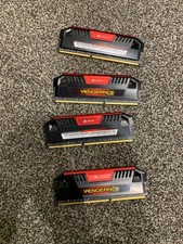 Corsair Pro 32GB 16GB 8GB DDR3 1600MHz CL9 PC3-12800U PC Memory RAM LOT Red UK