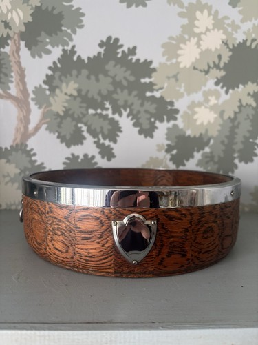 Vintage oak and - oak, chrome