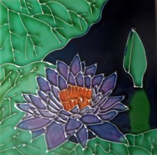 Garden flower hand painted