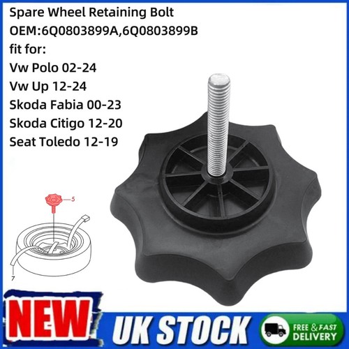 Spare wheel bolt - bolt, 6q0803899a