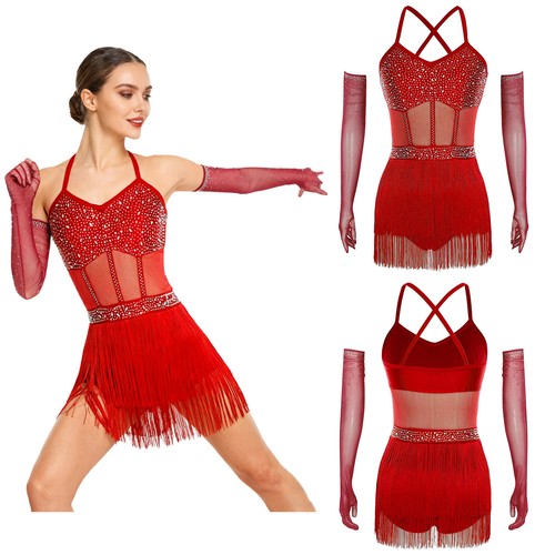 Womens latin dance dress - uk,