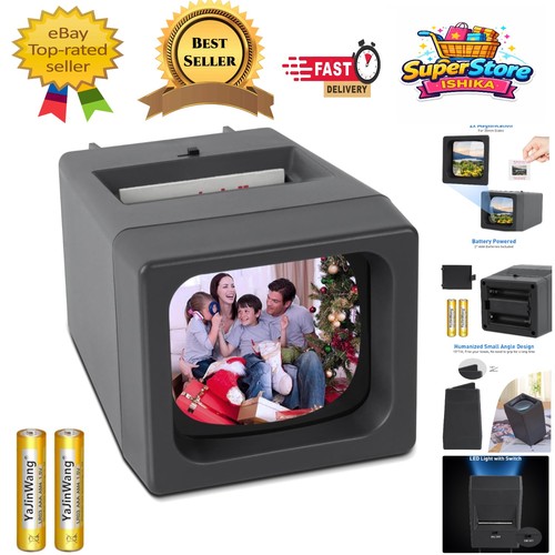 Portable 35mm film slide - &,