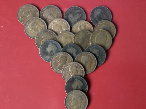 Job lot old - old, penny