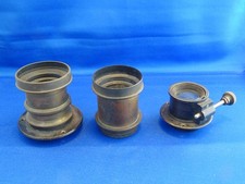 brass lens CHAMBER PHOTO lot 3