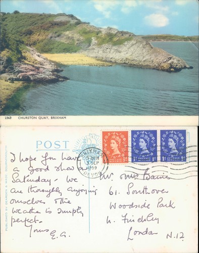 Churston quay brixham salmon - quay,