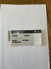 TICKET : VALENCIA v RANGERS  Champions League. 2010/11.