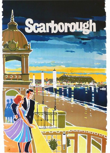 Vintage railway poster - vintage,