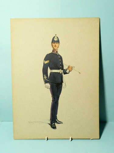 C1910 original watercolour - original,