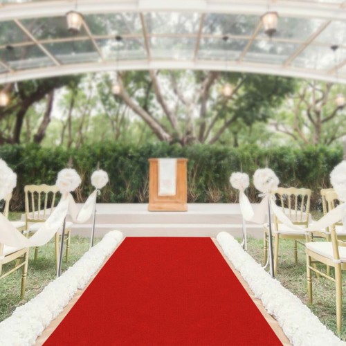 Red runner rug measures - red,