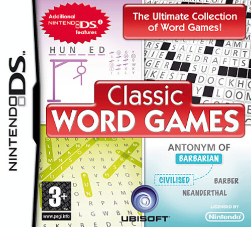Classic word games pegi - games, (ds)