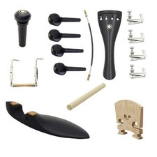 Violin Peg Tool Ebony Tuning Peg Violin Fittings Set 15 Violin Spare Parts