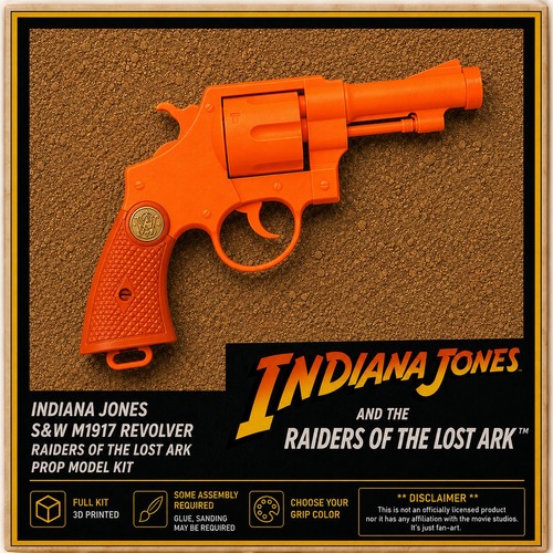 Indiana jones cosplay revolver - indiana,