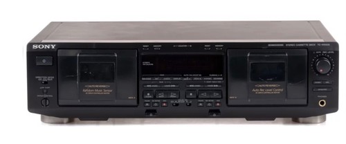 Sony we635 stereo double - sony, tc-we635
