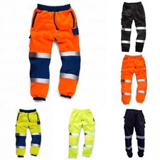 Mens Hi Vis Work Trousers