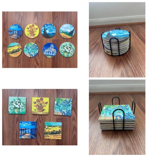 Pcs set van gogh ceramic - set,
