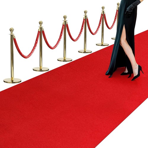 450gsm extra thick red carpet - thick,