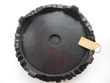 Antique Chinese Hand Carved Rosewood Stand Vase Display Wood Base 7 3/4''