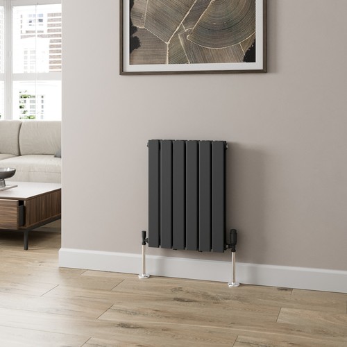 Anthracite designer radiator - designer,