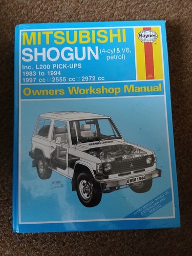 Haynes mitsubishi shogun - mitsubishi, &