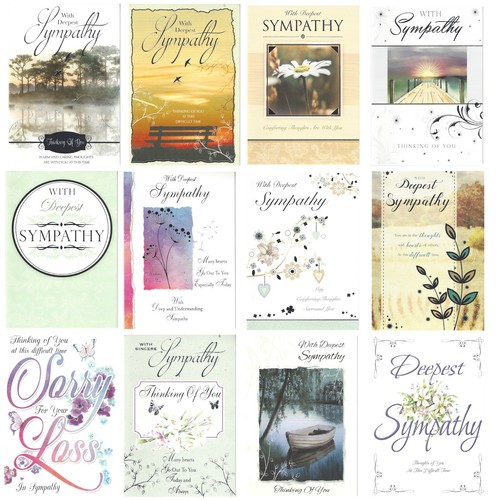 With sympathy bereavement - with,