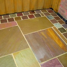 Raj Green Setts Pavers Slabs