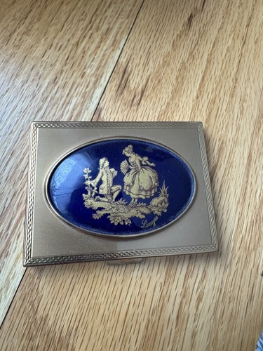 Limoges patrys powder compact - limoges,