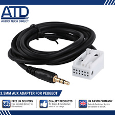 AUX Radio Cable For Citroen Berlingo C1 C2 C3 C4 C5 C6 RD4 VDO Blaupunkt Stereo