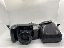 Fuji FZ-2000 Zoom Date 35mm Film Point & Shoot Camera Black Tested W Manual Bag