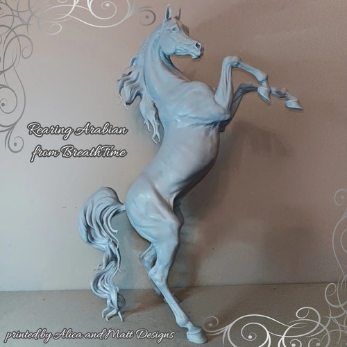 Model horse - , rising