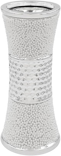 Silver chrome vase ornaments - vase,