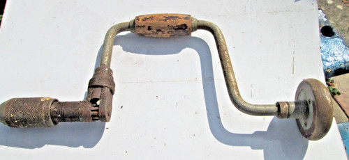 Vintage wood handle made - wood,