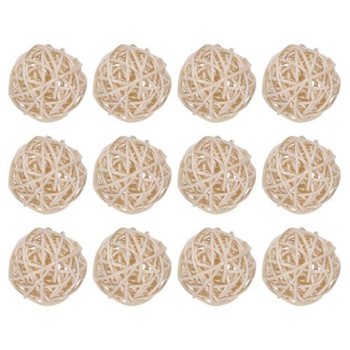 Pcs wicker rattan balls - rattan, 2in
