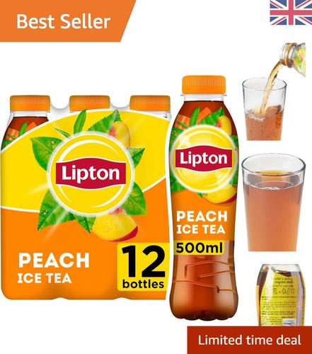 Lipton peach iced tea - peach, 500ml