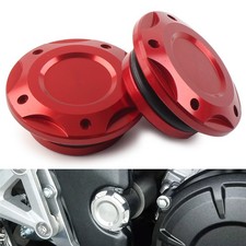 Frame Hole Caps Plug Cover Fit Yamaha YZF-R3 MT-03 R25 MT25 Motorcycle Red Motor
