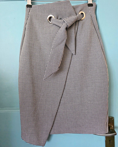 Women wrap knee skirt - h&m,
