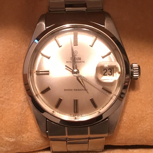 Tudor oysterdate small rose - small,