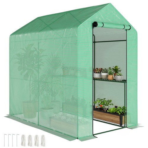 Outsunny walk greenhouse - walk,