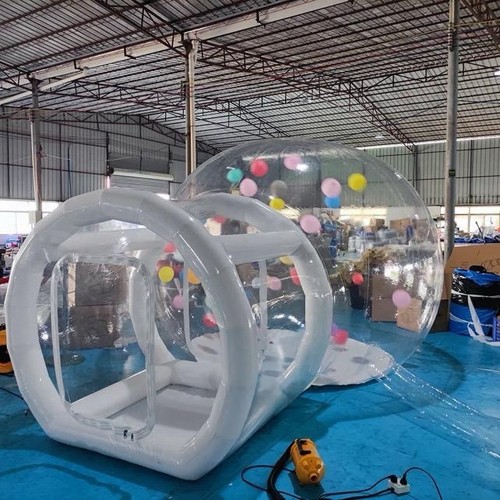Inflatable bubble house - bubble, clear