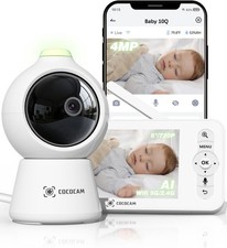 COCOCAM 2K 4MP AI Baby Monitor