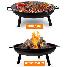 23" Large Round Steel Fire Pit