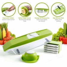5 in 1 Food Slicer Dicer Nicer Vegetable Fruit Food Peeler Chopper Cutter Kitchn