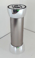 Worktop Support Post Chrome + Grey for Counter Top or Breakfast Bar Shelf - SB1