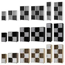 Cube Bookcase Metal Door