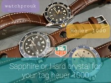 Sapphire or hard glass fit your tag heuer 1000 980.013 980.020 980.113 980.029 L