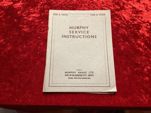 Murphy service manual - service,